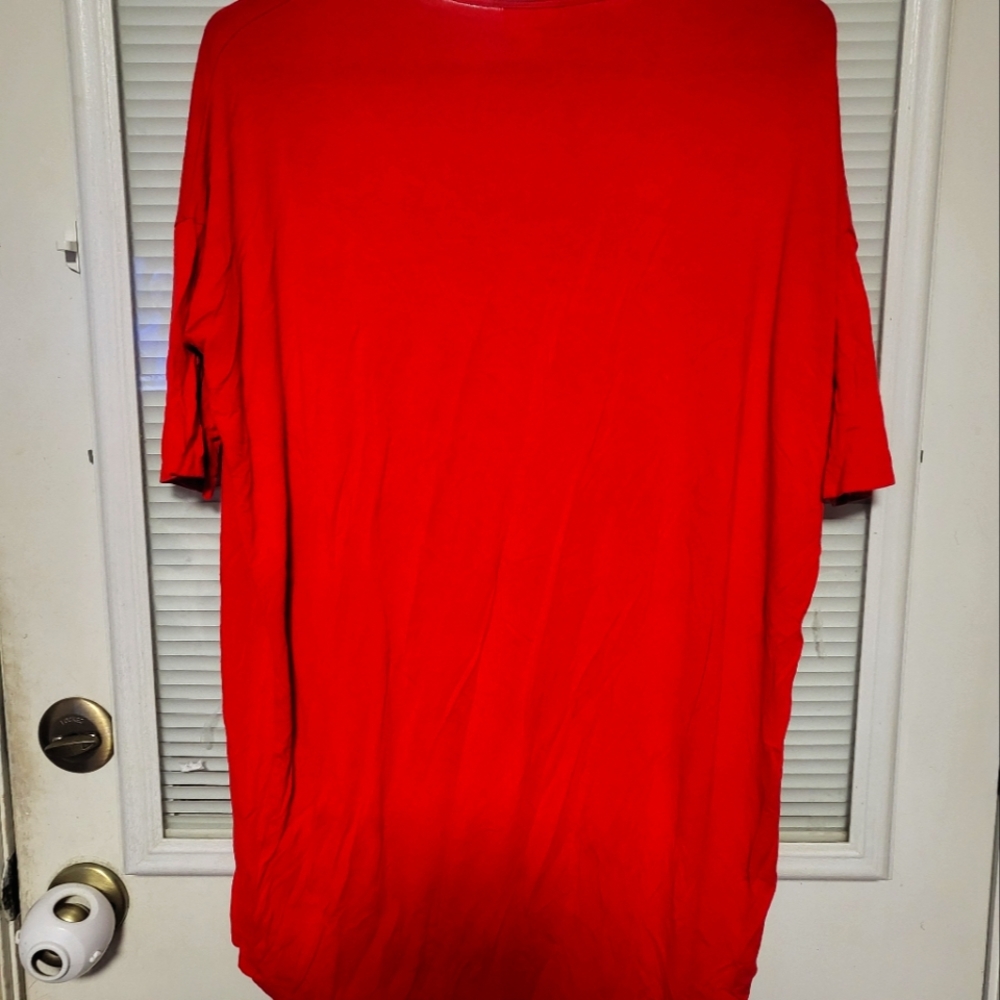 LuluRoe red shirt/dress